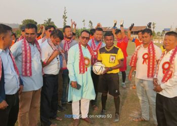 बेलका नगरमा चौथो मेयर कप सुरु, उद्घाटन खेलमा बुद्ध एकता क्लबको जित