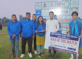 बेल्टार युनाईटेड उदयपुरलाई हराउदै सप्तकोसी FC सुनसरी सेमिफाइनलमा।