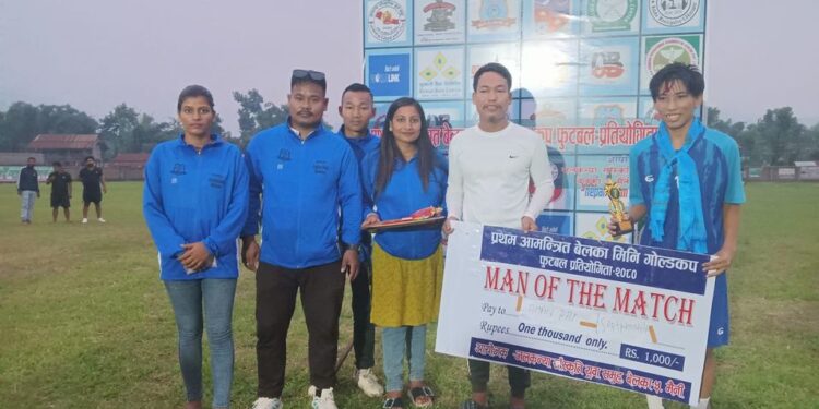 बेल्टार युनाईटेड उदयपुरलाई हराउदै सप्तकोसी FC सुनसरी सेमिफाइनलमा।