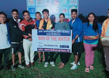 APF पुर्वान्चल पकलीलाई हराउदै गाईघाट युनाइटेड FC उदयपुर फाइनलमा प्रवेश।