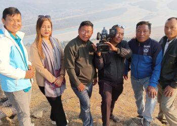 “बेलका न.पा. घुमौला” बोलको गीतको शुटिङ बेलका ८ बोप्ताङमा सम्पन्न।