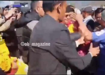 धनकुटामा एमाले अध्यक्ष केपी ओलीमाथि आक्रमणको प्रयास।