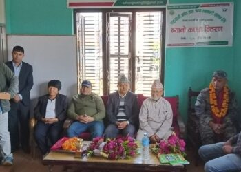 सहयोगी बचत तथा ऋण सहकारी द्वारा न्यानो कपडा वितरण। फोटो फिचर