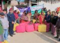 बेलका नगरपालिकाको ४६ घरपरिवारलाई सिरक वितरण।