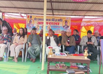 बेलकामा राप्रपाको बिशाल आमसभा सम्पन्न। विभिन्न पार्टी परित्याग गरि १०५ जना राप्रपामा प्रवेश।