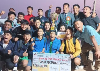 प्रथम बुद्ध मिनि गोल्ड कपको उपाधी बराहक्षेत्रलाई