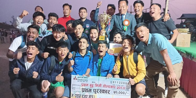 प्रथम बुद्ध मिनि गोल्ड कपको उपाधी बराहक्षेत्रलाई