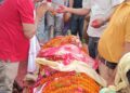 वडाध्यक्ष खड्कालाई राष्ट्रिय झण्डा ओढाई अन्तिम श्रदाञ्जलि! असार ९ गते सार्वजनिक शोक बिदा
