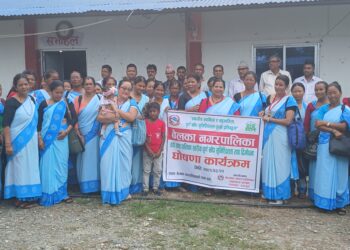 बेलका पुर्ण खोप सुनिश्चितता पालिका घोषणा