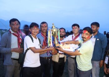 श्रीलंका टापु च्यालेन्ज कपको उपाधि राजाबास क्लबलाई