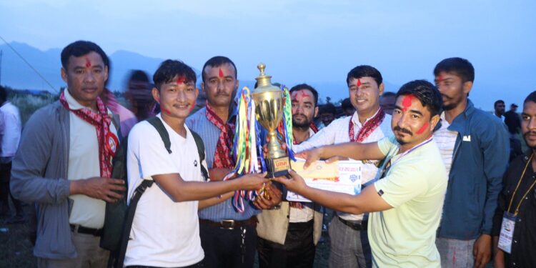 श्रीलंका टापु च्यालेन्ज कपको उपाधि राजाबास क्लबलाई
