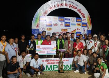 दोस्रो बेलका गोल्ड कपको उपाधी गाईघाटलाई