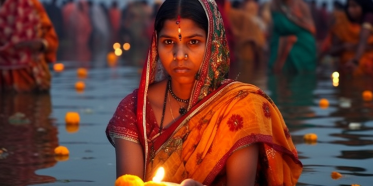 छठको मुख्य दिन आज, अस्ताउँदो सूर्यको पूजा गरिँदै