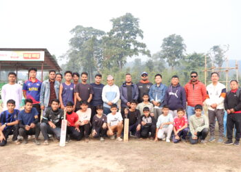 बेलका नगरपालिकामा प्रथम क्रिकेट उपमेयर कपका लागि खेलाडी छनौट कार्यक्रम सम्पन्न ।