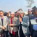 गृहमन्त्री सहितको टोलि द्वारा कोशि कटान क्षेत्रको अवलोकन, दीर्घकालीन व्यवस्थापनको लागि अनुरोध गर्दै बेलका नगरपालिकाले बुझायो ज्ञापनपत्र।