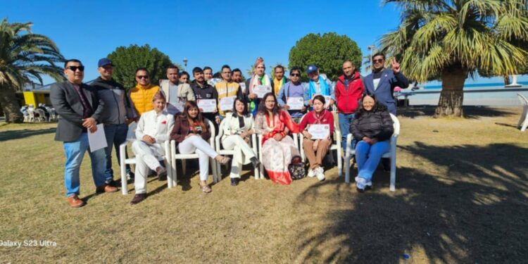 उदयपुर मिलिजुली समाज कुवेतको तेस्रो अधिवेशन सम्पन्न, अध्यक्षमा मोहन लुइँटेल।