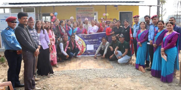 सेनिटरी प्याड रिफ्रेशमेन्ट सेन्टर तथा स्तनपानकक्ष र बालमैत्री सूचना सिकाई केन्द्रको उदघाटन।