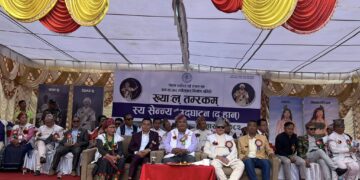 तार्केश्वर नगरपालिकाको साङलामा खालिङ राईको सामुदायिक ‘ख्या:ल् तम्रकम’ चुला घर उद्घाटन