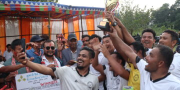 दोस्रो नगर कप जनप्रतिनिधि,कर्मचारी फुटबल प्रतियोगिता सम्पन्न, बेलका -६का कर्मचारी टिमलाई दोस्रो नगर कपको उपाधि