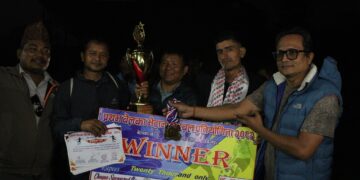 प्रथम बेलका भेट्रान फुटबल प्रतियोगिताको उपाधि मधेली भेट्रान FCलाई