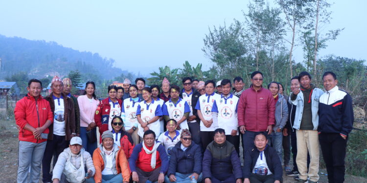 हर्क साम्पाङ नेतृत्वको श्रम संस्कृति पार्टीको बेलका नगर समिति गठन