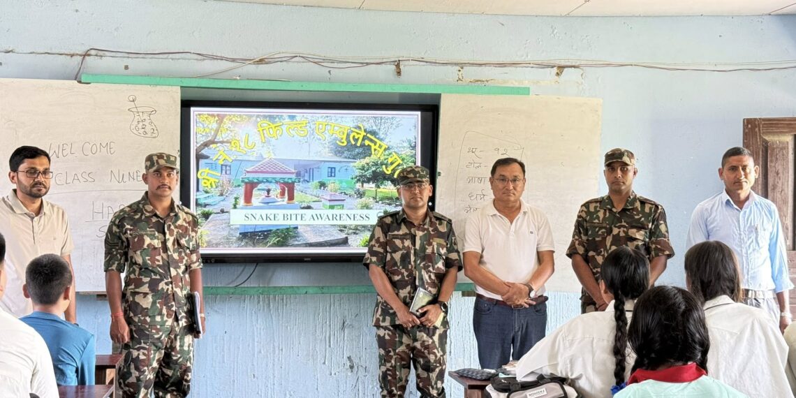 जनता नमुना माध्यमिक विद्यालय गुरुङचौरीमा सचेतनामूलक अभिमुखिकरण कार्यक्रम सम्पन्न