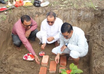 बेलकामा १० शय्याको नगर अस्पताल निर्माण सुरु, मेयर कार्कीद्वारा शिलान्यास
