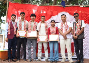 SEE मा उत्कृष्ट GPA ल्याउने विद्यार्थी सम्मानित